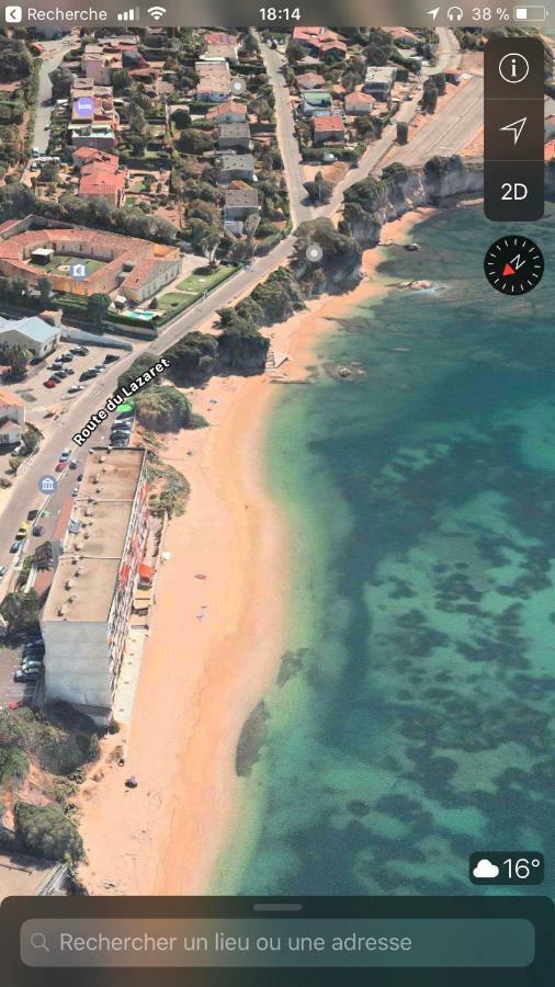 Studio Pieds Dans L'Eau Ajaccio  Exteriör bild